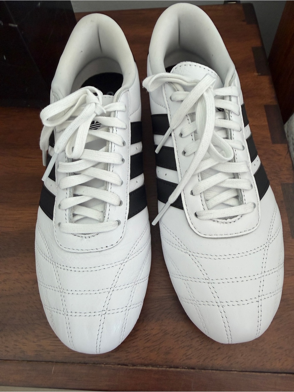 Adidas White and Black Classic - Women’s Size 9 New